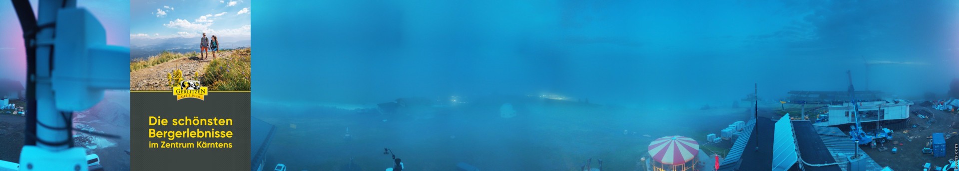 Archived image Webcam Gerlitzen mountain summit (Carinthia)