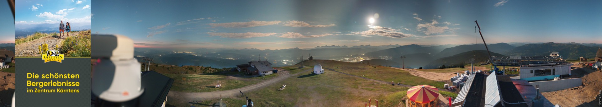 Archiv Foto Webcam Gerlitzen (Kärnten)