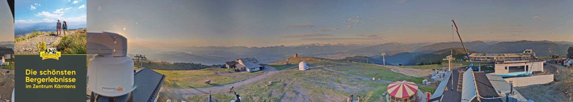 Archiv Foto Webcam Gerlitzen (Kärnten)
