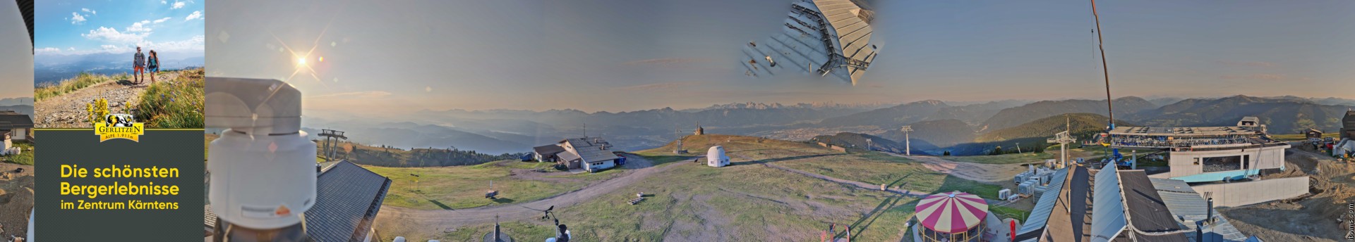 Archiv Foto Webcam Gerlitzen (Kärnten)