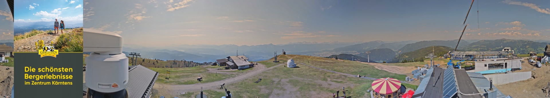 Archiv Foto Webcam Gerlitzen (Kärnten)