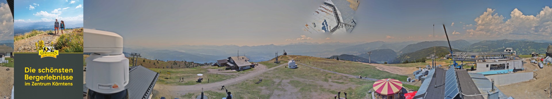 Archiv Foto Webcam Gerlitzen (Kärnten)
