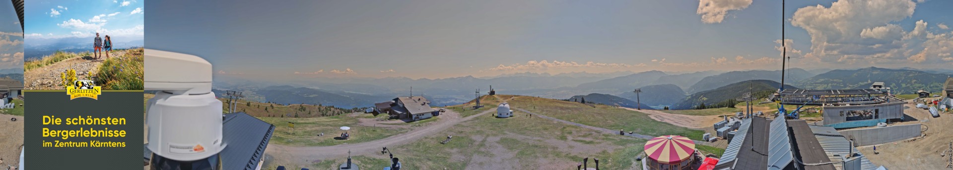 Archiv Foto Webcam Gerlitzen (Kärnten)