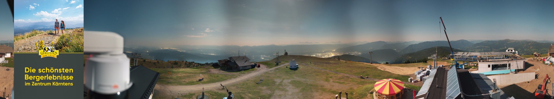 Archiv Foto Webcam Gerlitzen (Kärnten)