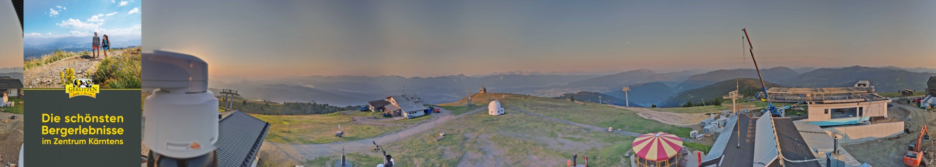 Archiv Foto Webcam Gerlitzen (Kärnten)
