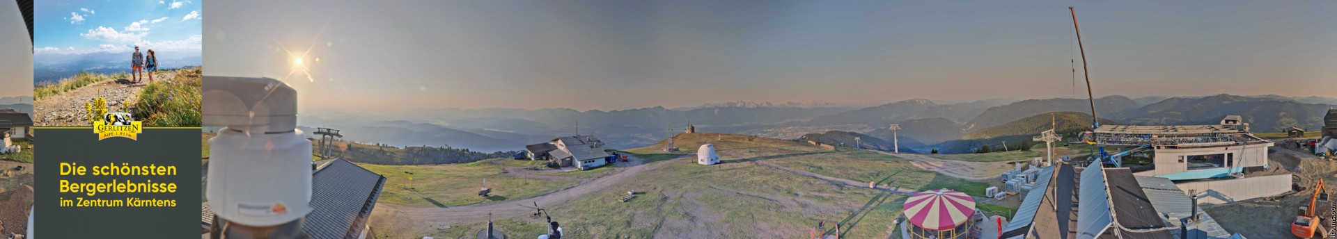 Archiv Foto Webcam Gerlitzen (Kärnten)