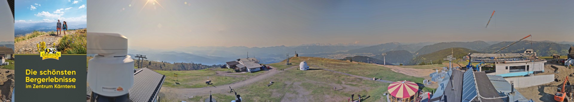 Archiv Foto Webcam Gerlitzen (Kärnten)