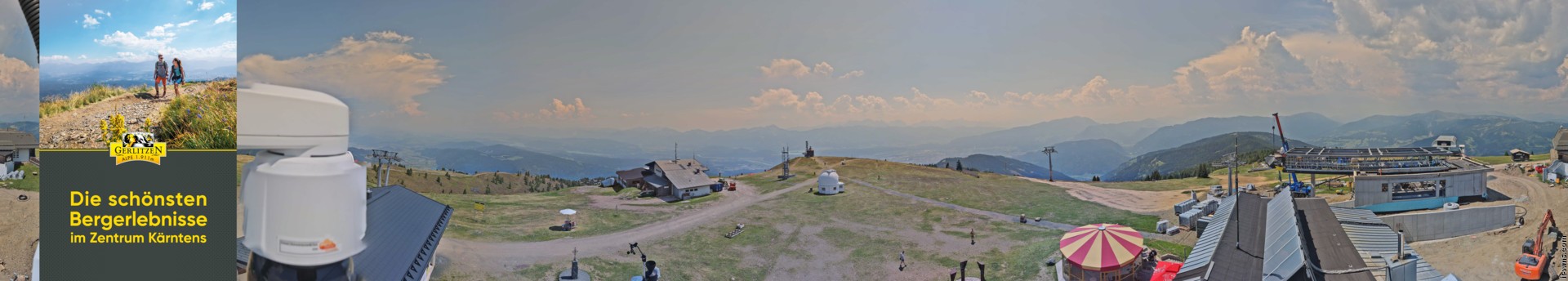 Archiv Foto Webcam Gerlitzen (Kärnten)