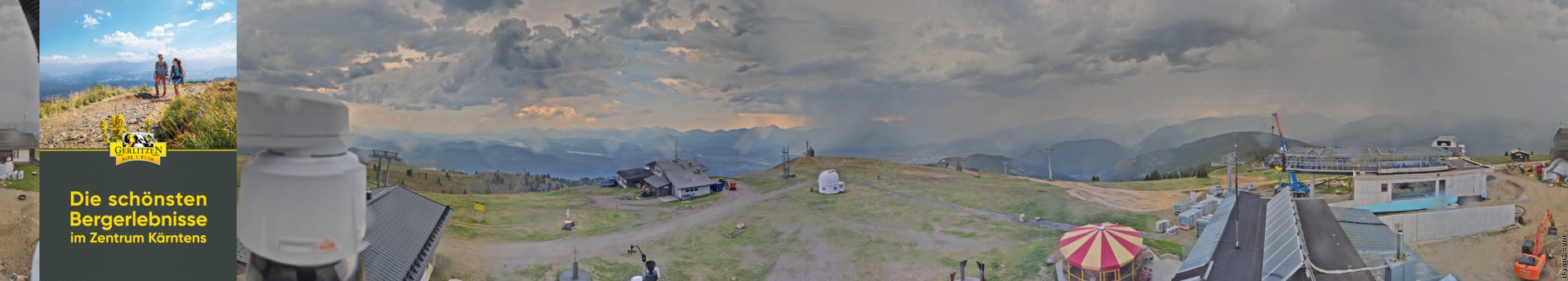 Archiv Foto Webcam Gerlitzen (Kärnten)