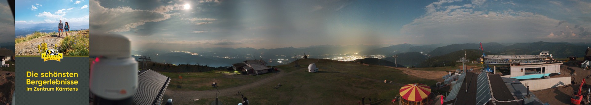 Archived image Webcam Gerlitzen mountain summit (Carinthia)