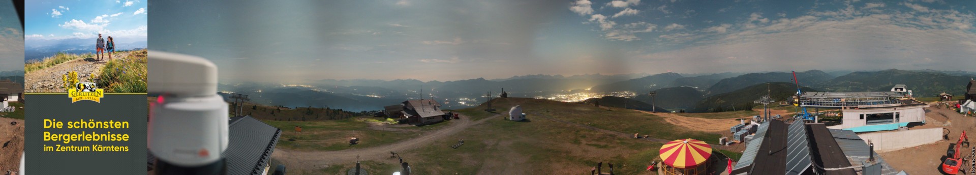 Archived image Webcam Gerlitzen mountain summit (Carinthia)