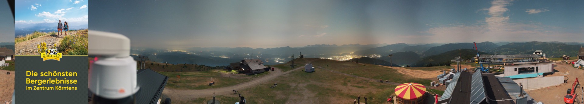 Archived image Webcam Gerlitzen mountain summit (Carinthia)