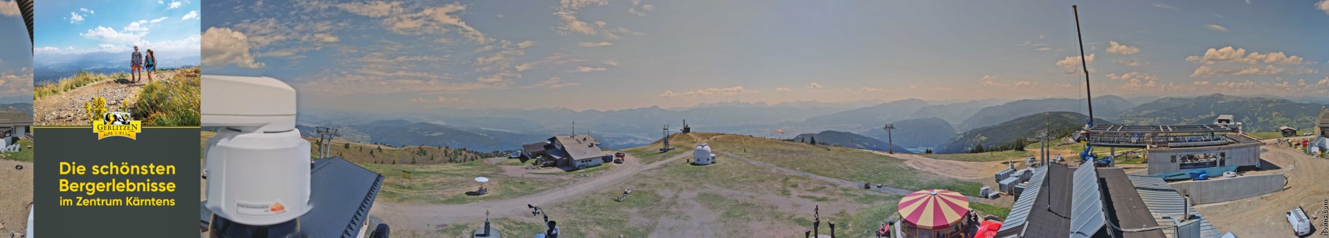Archived image Webcam Gerlitzen mountain summit (Carinthia)