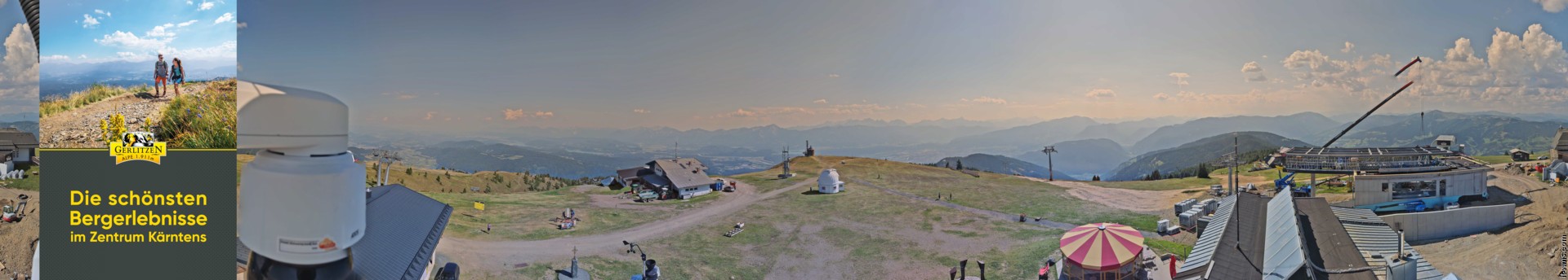 Archived image Webcam Gerlitzen mountain summit (Carinthia)