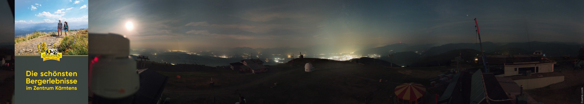 Archived image Webcam Gerlitzen mountain summit (Carinthia)