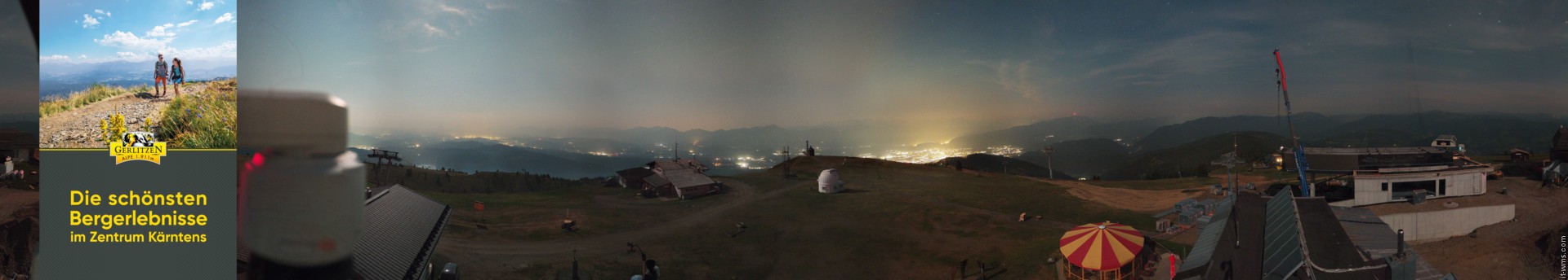 Archived image Webcam Gerlitzen mountain summit (Carinthia)
