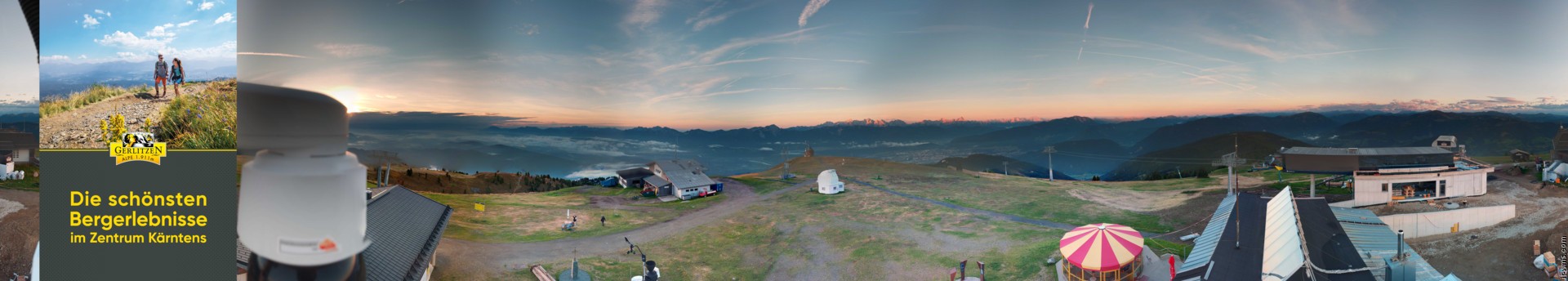 Archiv Foto Webcam Gerlitzen (Kärnten)