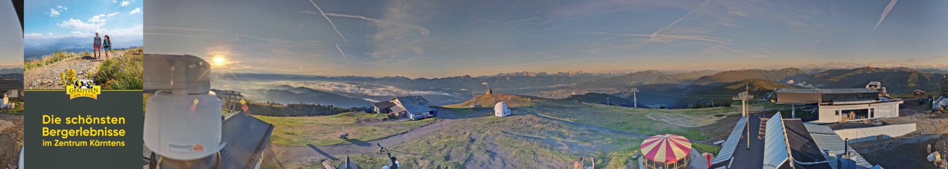 Archiv Foto Webcam Gerlitzen (Kärnten)