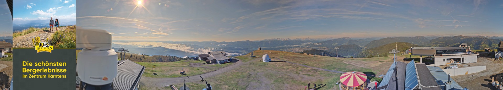 Archiv Foto Webcam Gerlitzen (Kärnten)