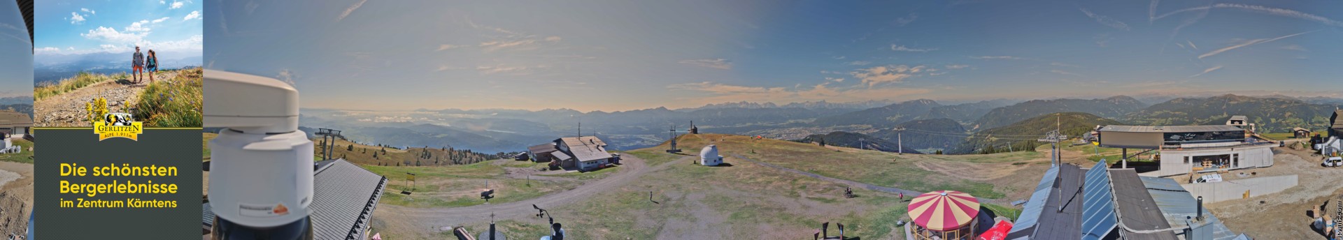 Archiv Foto Webcam Gerlitzen (Kärnten)