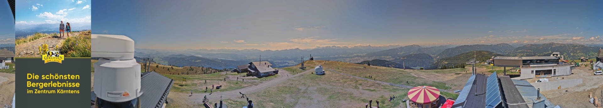 Archiv Foto Webcam Gerlitzen (Kärnten)