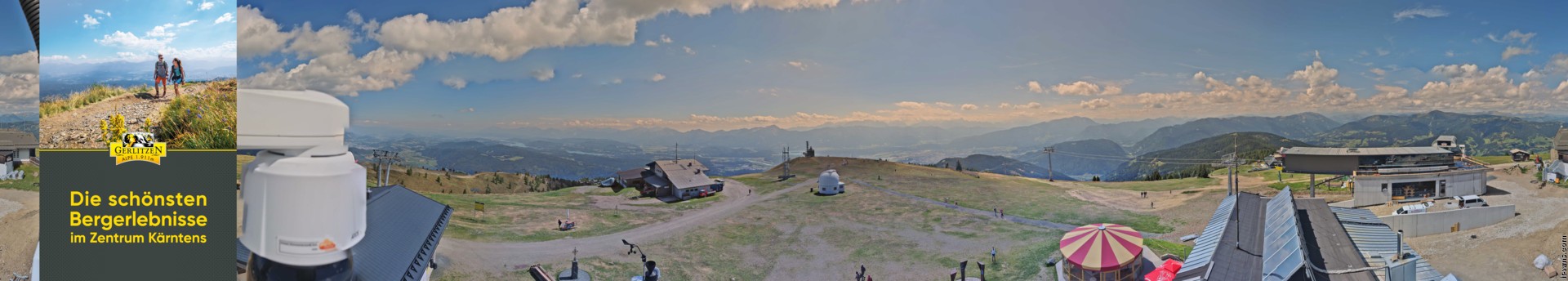 Archiv Foto Webcam Gerlitzen (Kärnten)