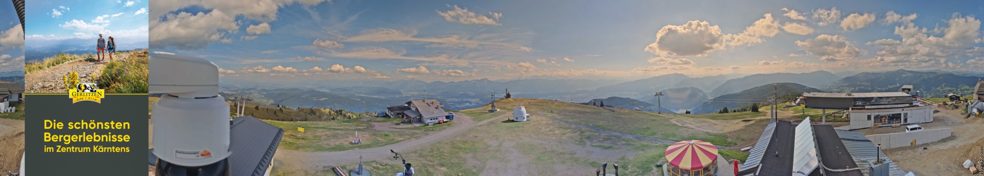 Archiv Foto Webcam Gerlitzen (Kärnten)
