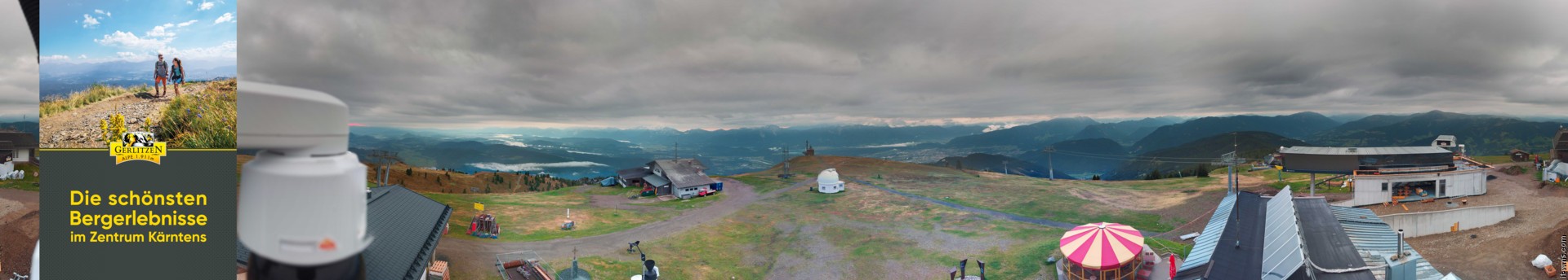 Archiv Foto Webcam Gerlitzen (Kärnten)