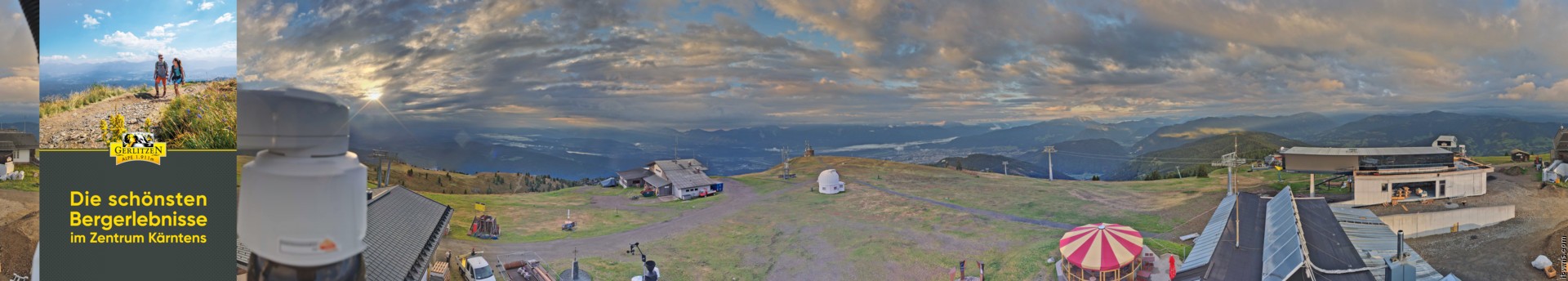Archiv Foto Webcam Gerlitzen (Kärnten)