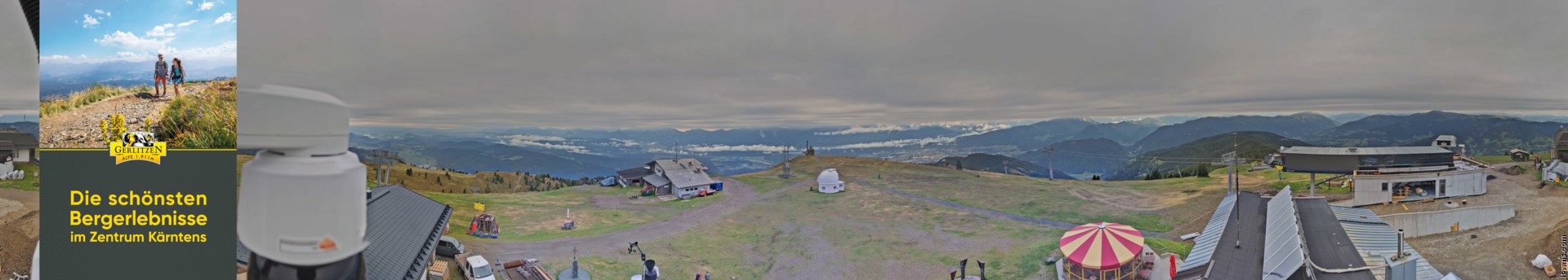 Archiv Foto Webcam Gerlitzen (Kärnten)