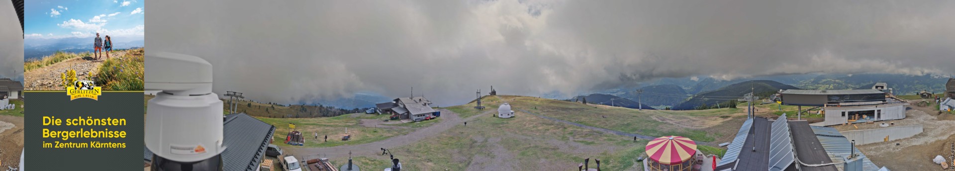 Archiv Foto Webcam Gerlitzen (Kärnten)