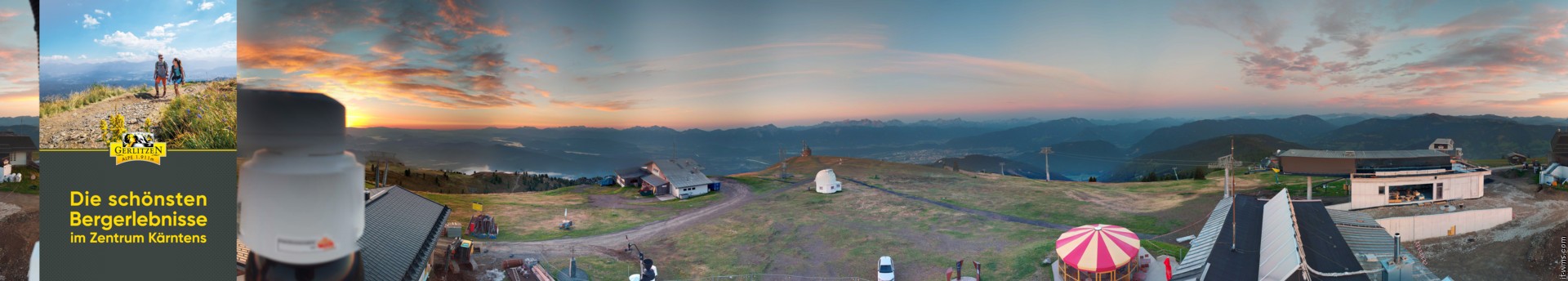 Archiv Foto Webcam Gerlitzen (Kärnten)