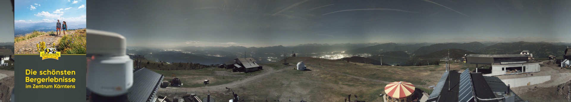 Archived image Webcam Gerlitzen mountain summit (Carinthia)
