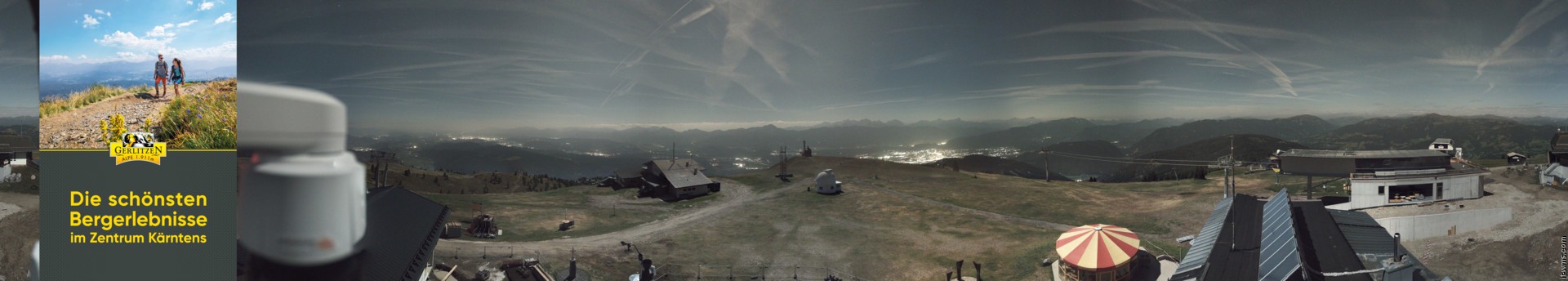 Archived image Webcam Gerlitzen mountain summit (Carinthia)