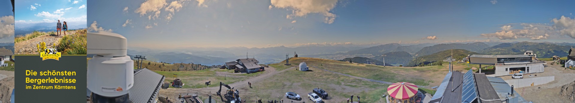 Archived image Webcam Gerlitzen mountain summit (Carinthia)