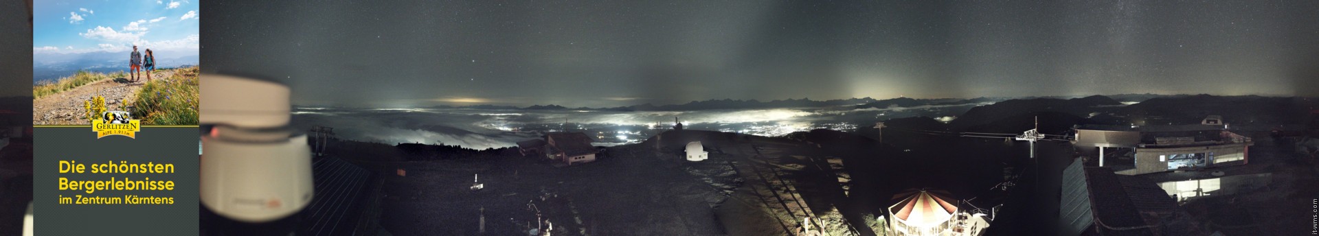 Archiv Foto Webcam Gerlitzen (Kärnten)