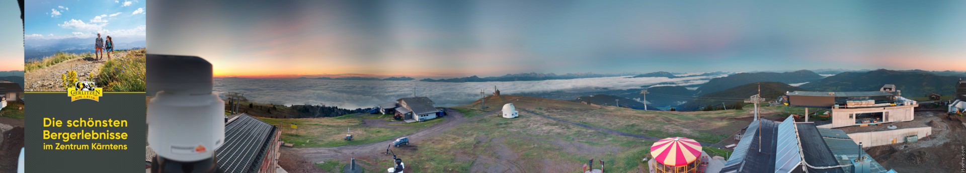 Archiv Foto Webcam Gerlitzen (Kärnten)