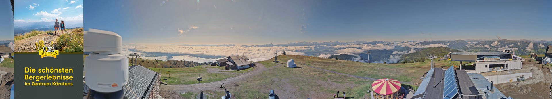 Archiv Foto Webcam Gerlitzen (Kärnten)