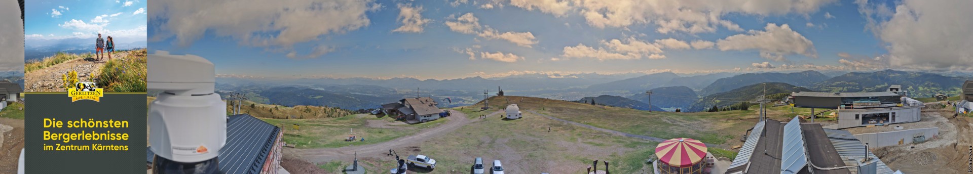 Archiv Foto Webcam Gerlitzen (Kärnten)