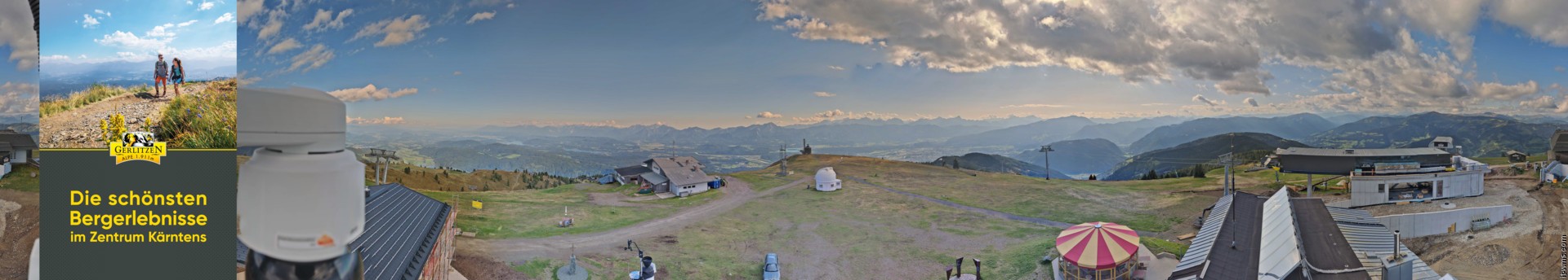 Archiv Foto Webcam Gerlitzen (Kärnten)