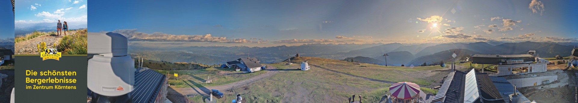 Archiv Foto Webcam Gerlitzen (Kärnten)
