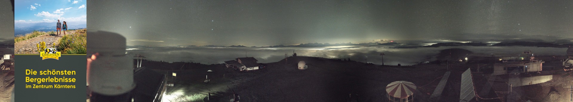 Archiv Foto Webcam Gerlitzen (Kärnten)