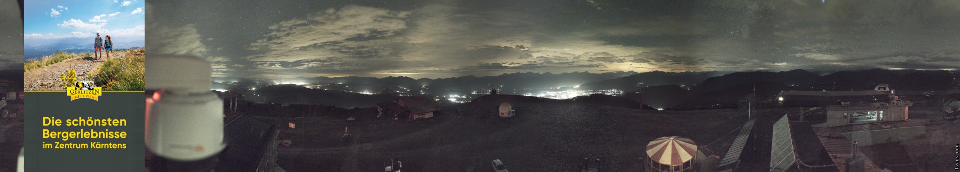 Archived image Webcam Gerlitzen mountain summit (Carinthia)