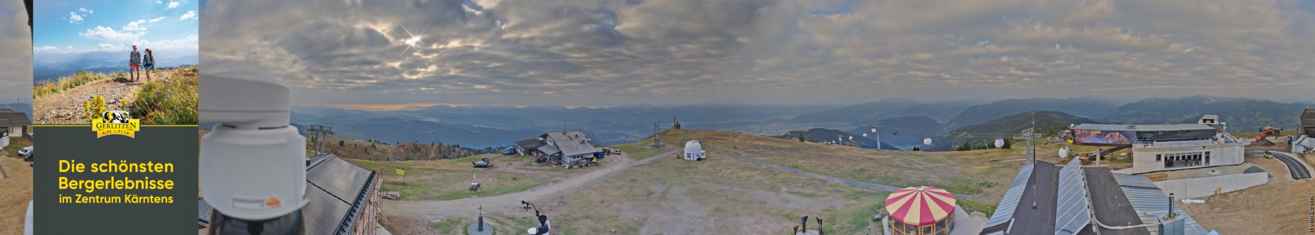Archiv Foto Webcam Gerlitzen (Kärnten)