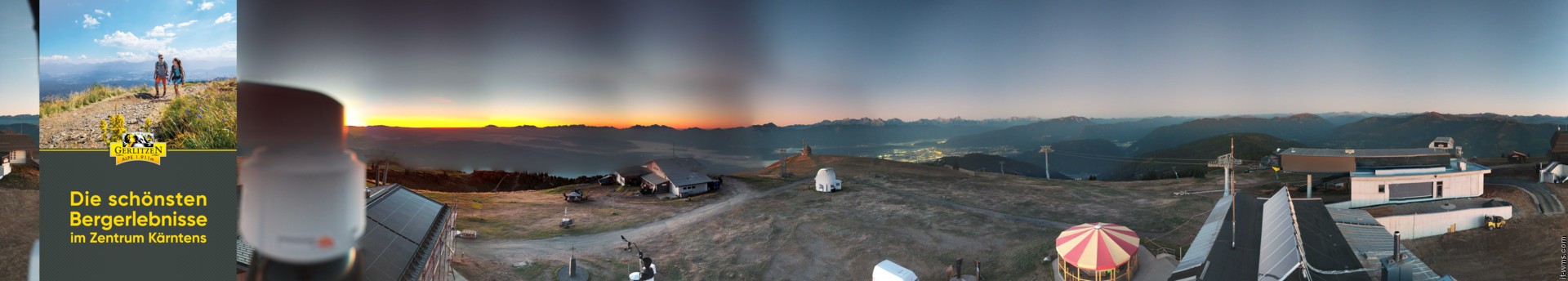 Archiv Foto Webcam Gerlitzen (Kärnten)