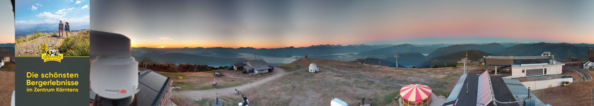 Archiv Foto Webcam Gerlitzen (Kärnten)