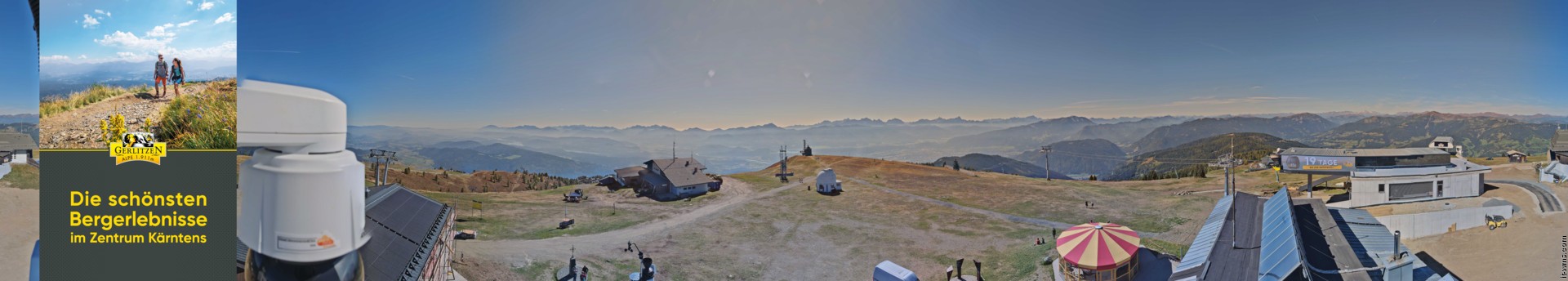 Archiv Foto Webcam Gerlitzen (Kärnten)