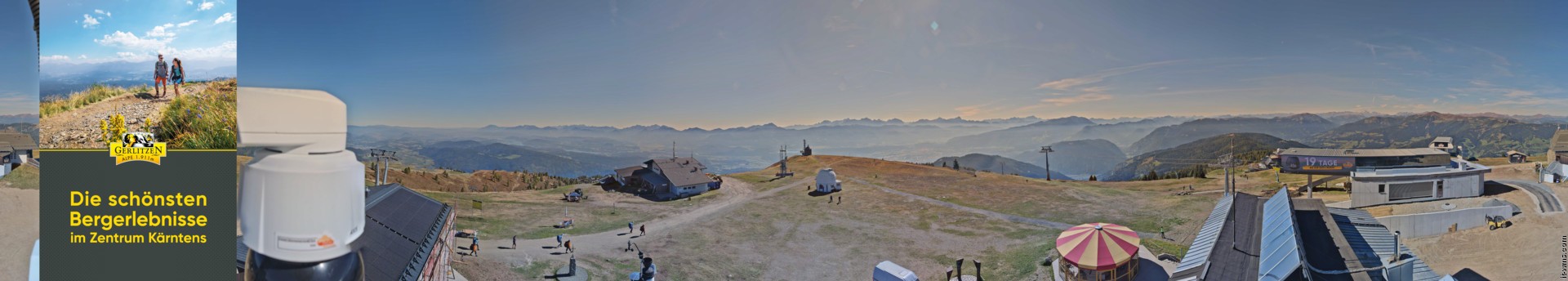 Archiv Foto Webcam Gerlitzen (Kärnten)