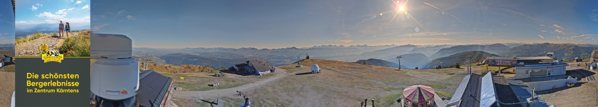 Archiv Foto Webcam Gerlitzen (Kärnten)