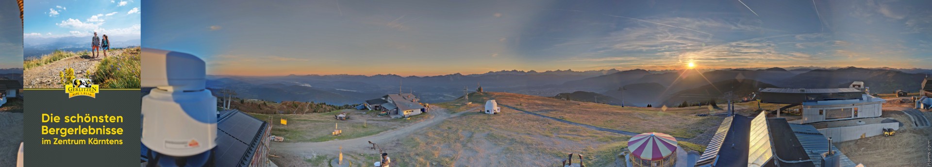 Archiv Foto Webcam Gerlitzen (Kärnten)